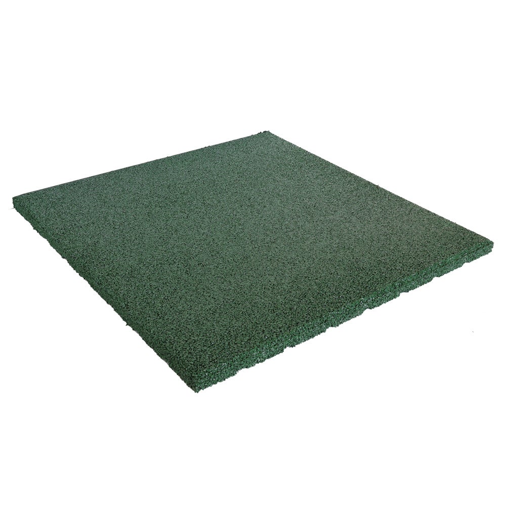 Rubbertegel 20 mm - 50 x 50 cm - Groen