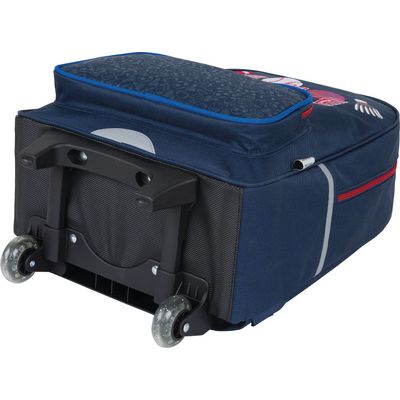 Sac à dos à roulettes OB Sport - 1 compartiment - marine et gris anthracite - Oberthur