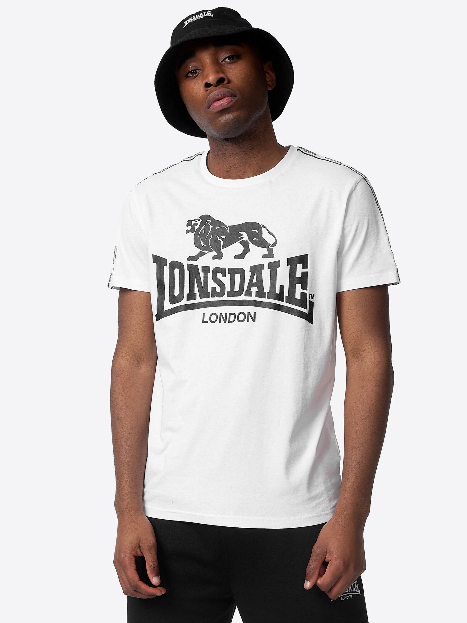 Lonsdale Herren T-Shirt normale Passform SHEVIOCK