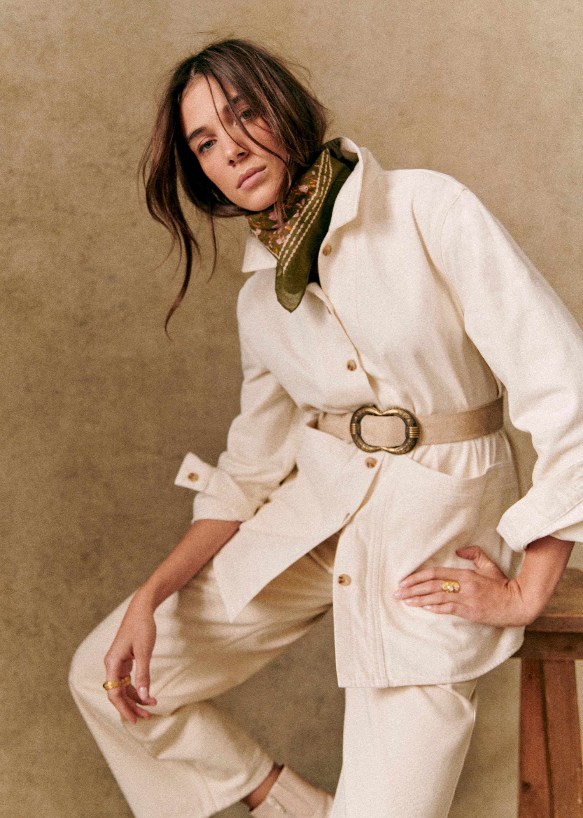 Veste Will - Ecru Uni - E-SHOP/VESTES 5905718