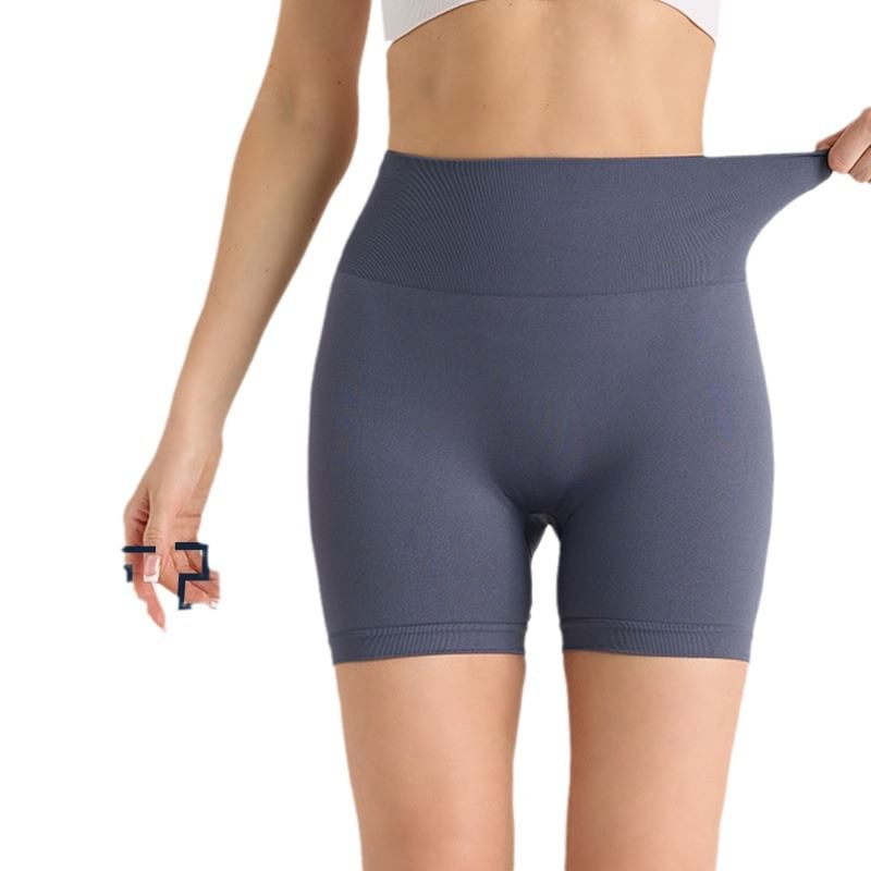 Runyz - Hoge taille effen geplooide yogashorts