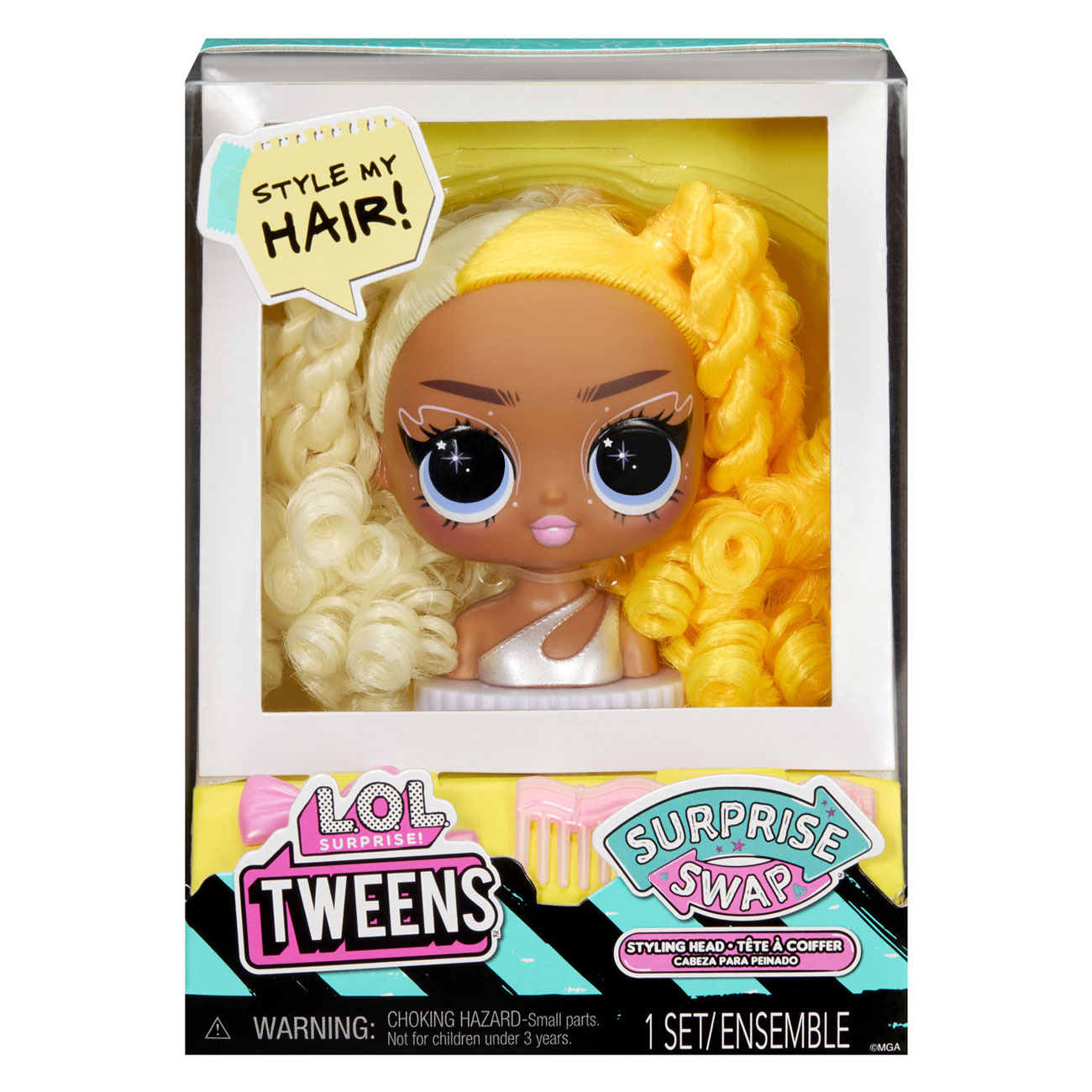 L.O.L. Surprise Tweens Surprise Swap Styling Kaphoofd