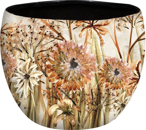 TS bloempot Serenity beige D 15 H 12 cm