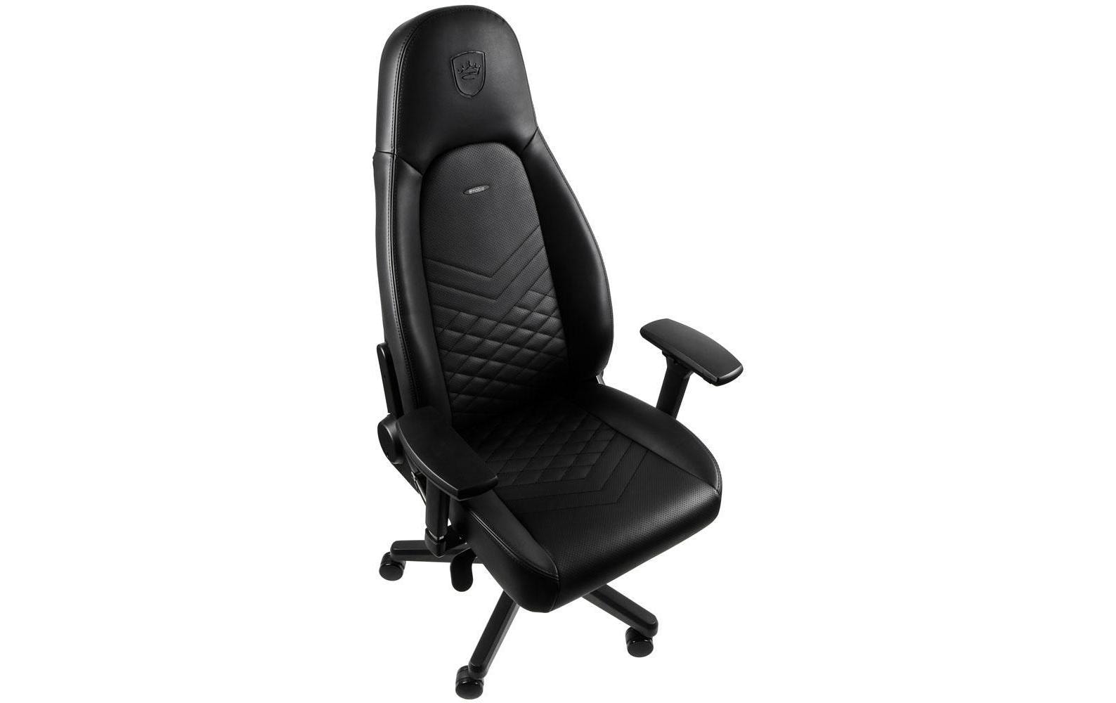 Gaming-Stuhl ICON Schwarz<br>Kunstleder-Computersessel
