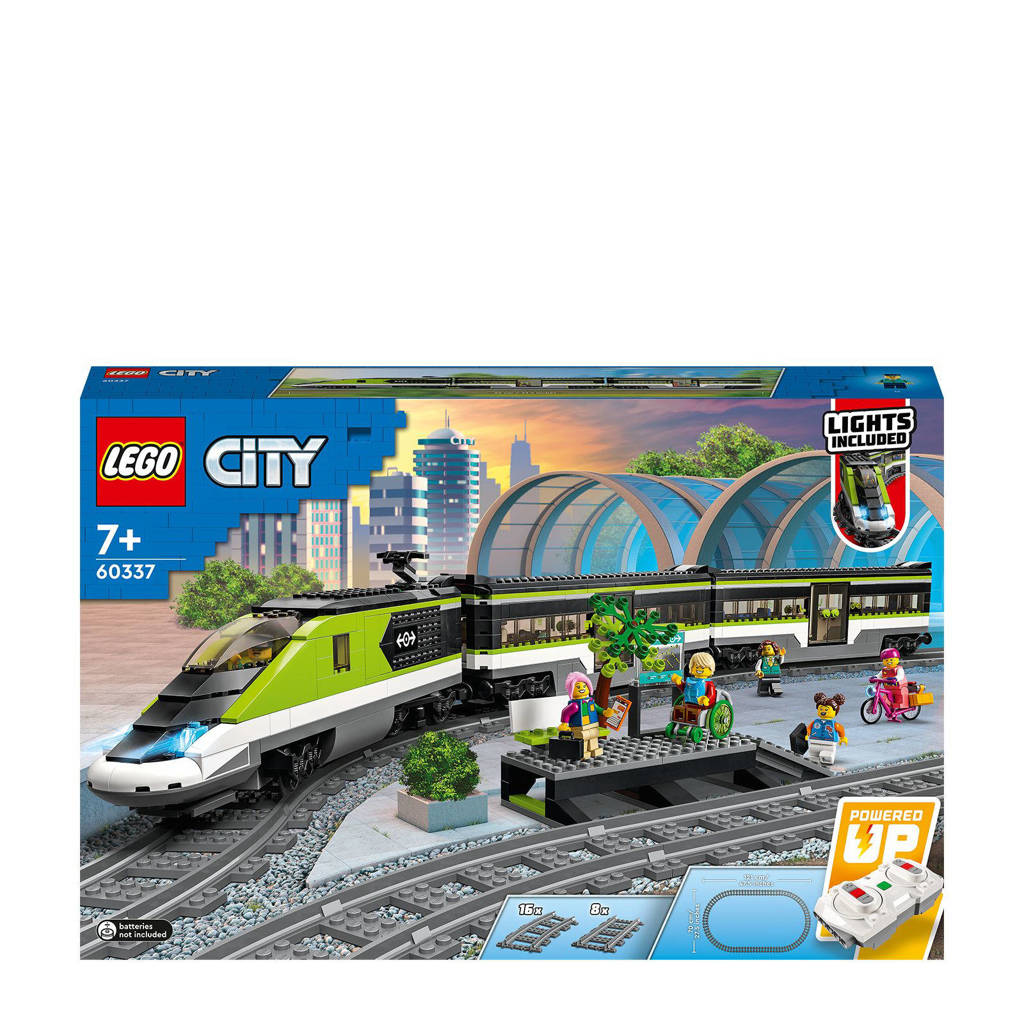 Onze zoon gaat dit helemaal geweldig vinden!Trains Passagierssneltrein Bestuurbare Trein Speelgoed 60337