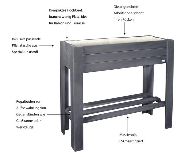 Wagner Holz-Hochbeet GreenBOX light, ca.