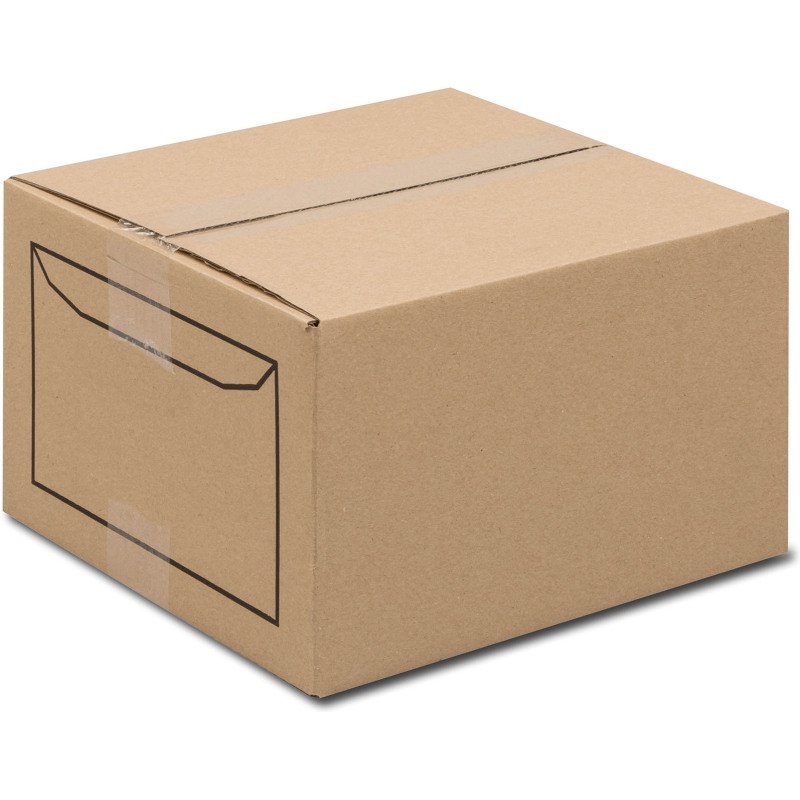 Enveloppe 162 x 229 mm GPV 80 g avec fenêtre 45 x 100 mm, blanche - Boîte de 500