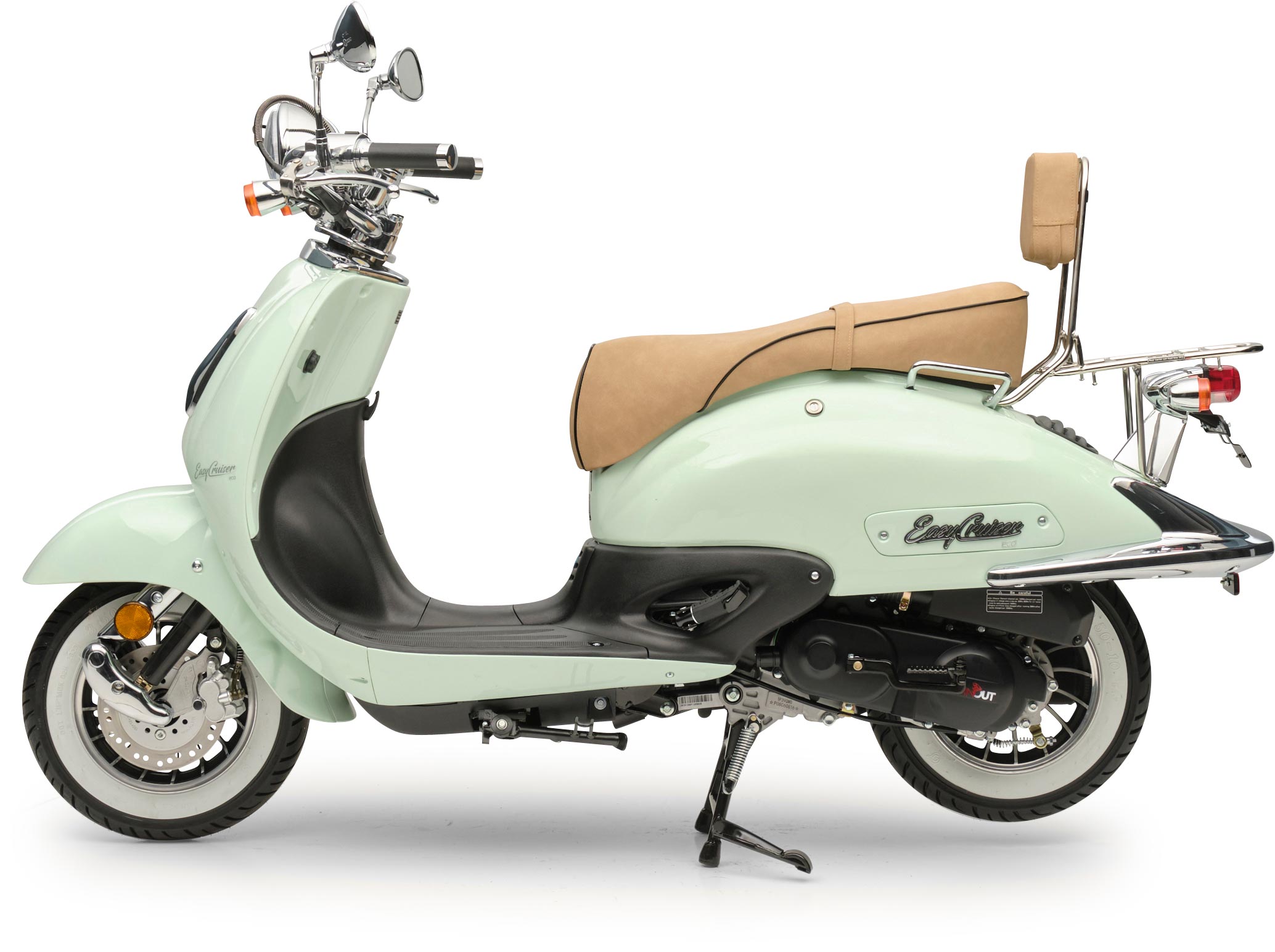 Motorroller Retro EasyCruiser Eco Mint 50ccm 45 kmh Moped Scooter