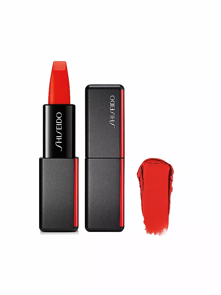 SHISEIDO ModernMatte Powder Lipstick (509 Flame) rot