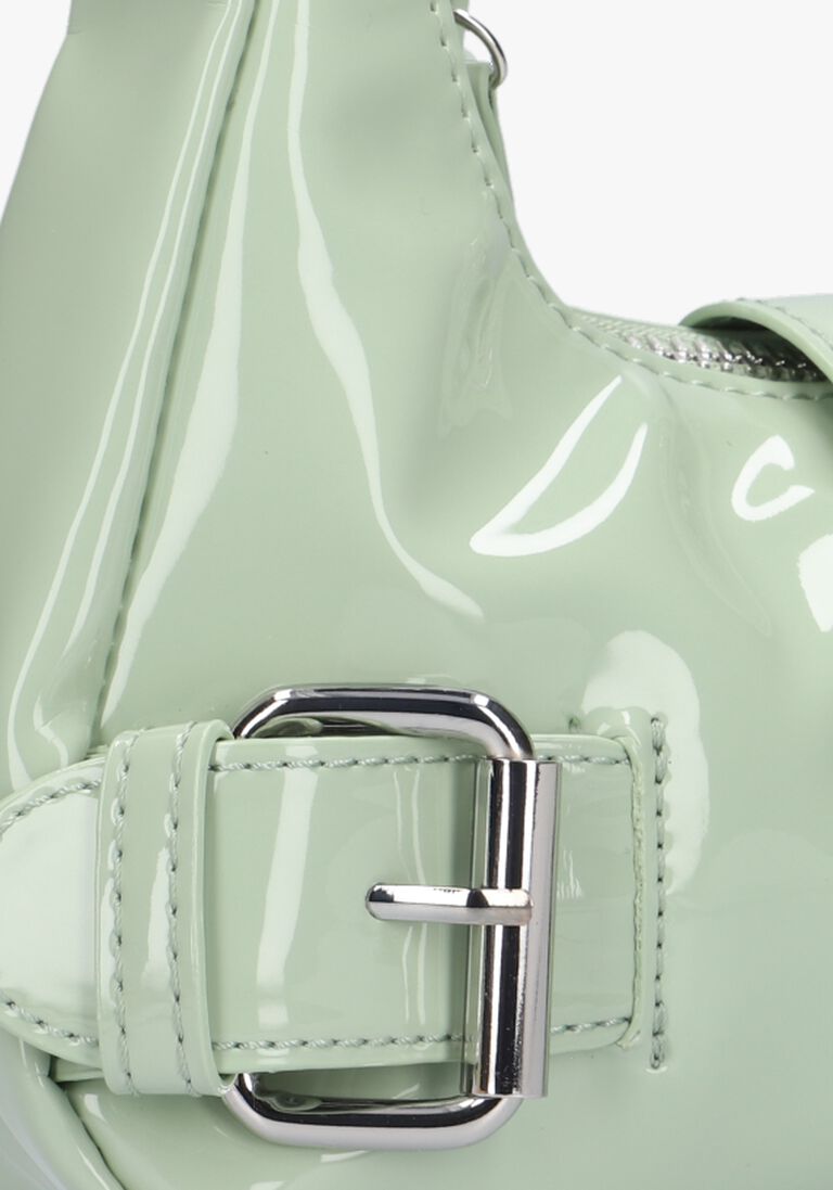 N\u00DANOO groene n&uacute;noo schoudertas palma glossy