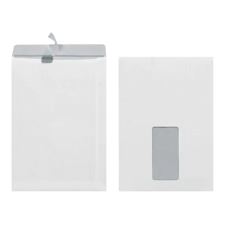 Herlitz Versandtaschen mit Fenster weiß, C5, 25 Stück