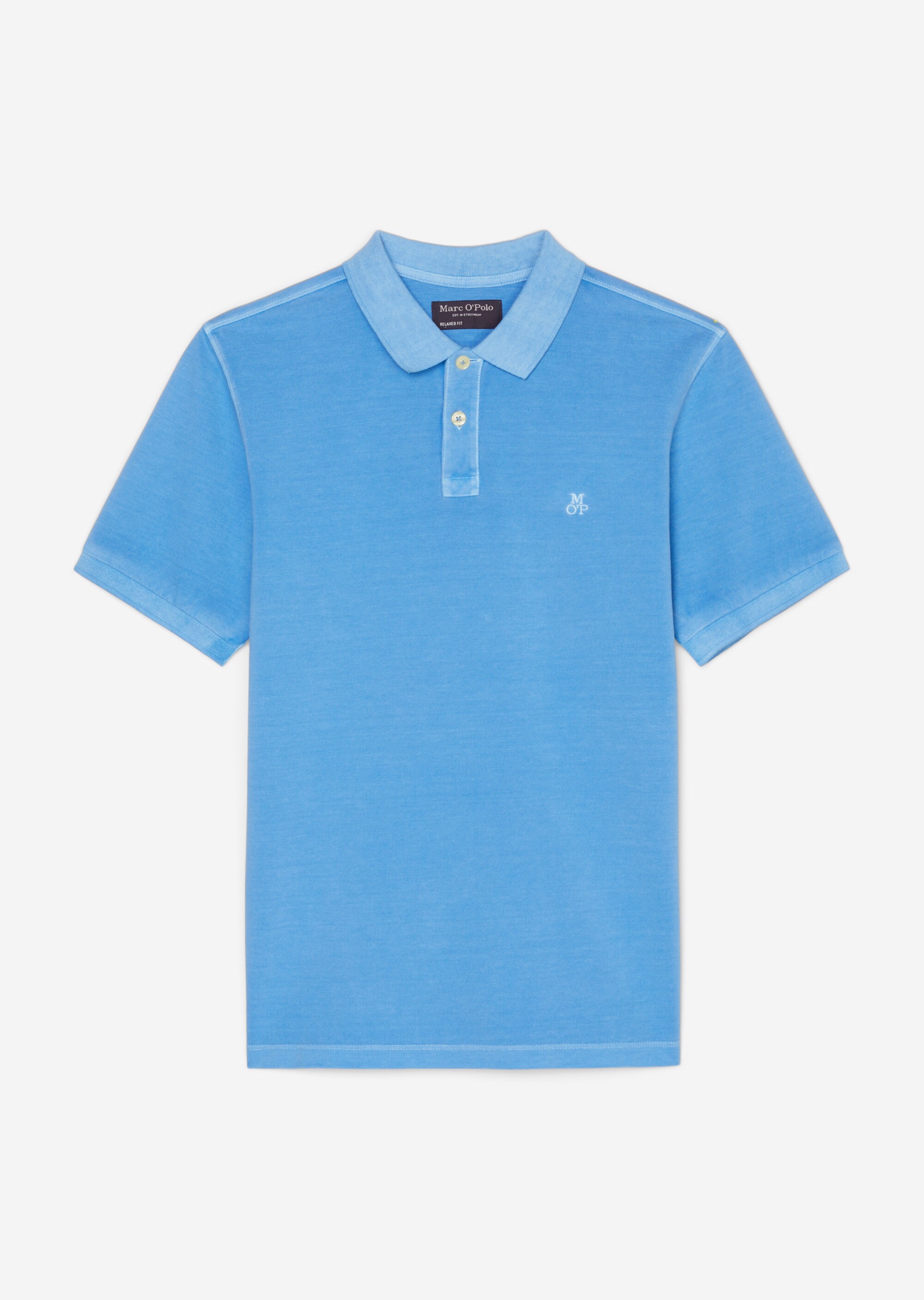 Kurzarm-Poloshirt Piqué regular aus Bio-Baumwolle
