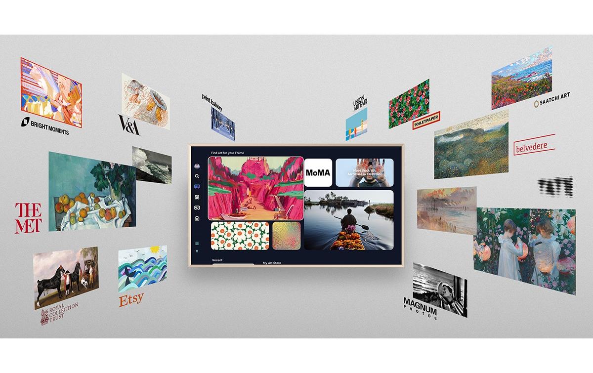 TV QE50LS03FA The Frame 4K AI TV – LS03F 50