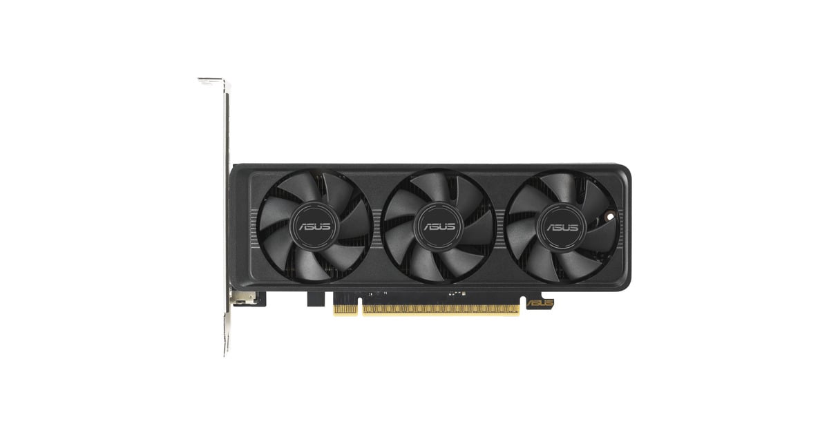 ASUSGeForce RTX 5060 LP BRK 8GB GDDR7 OC Edition grafische kaart  (DLSS 4, 1x DisplayPort, 2x HDMI 2.1)