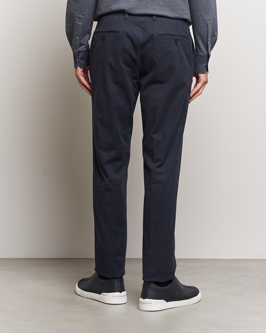 Zegna Soft Cotton Chinos Navy