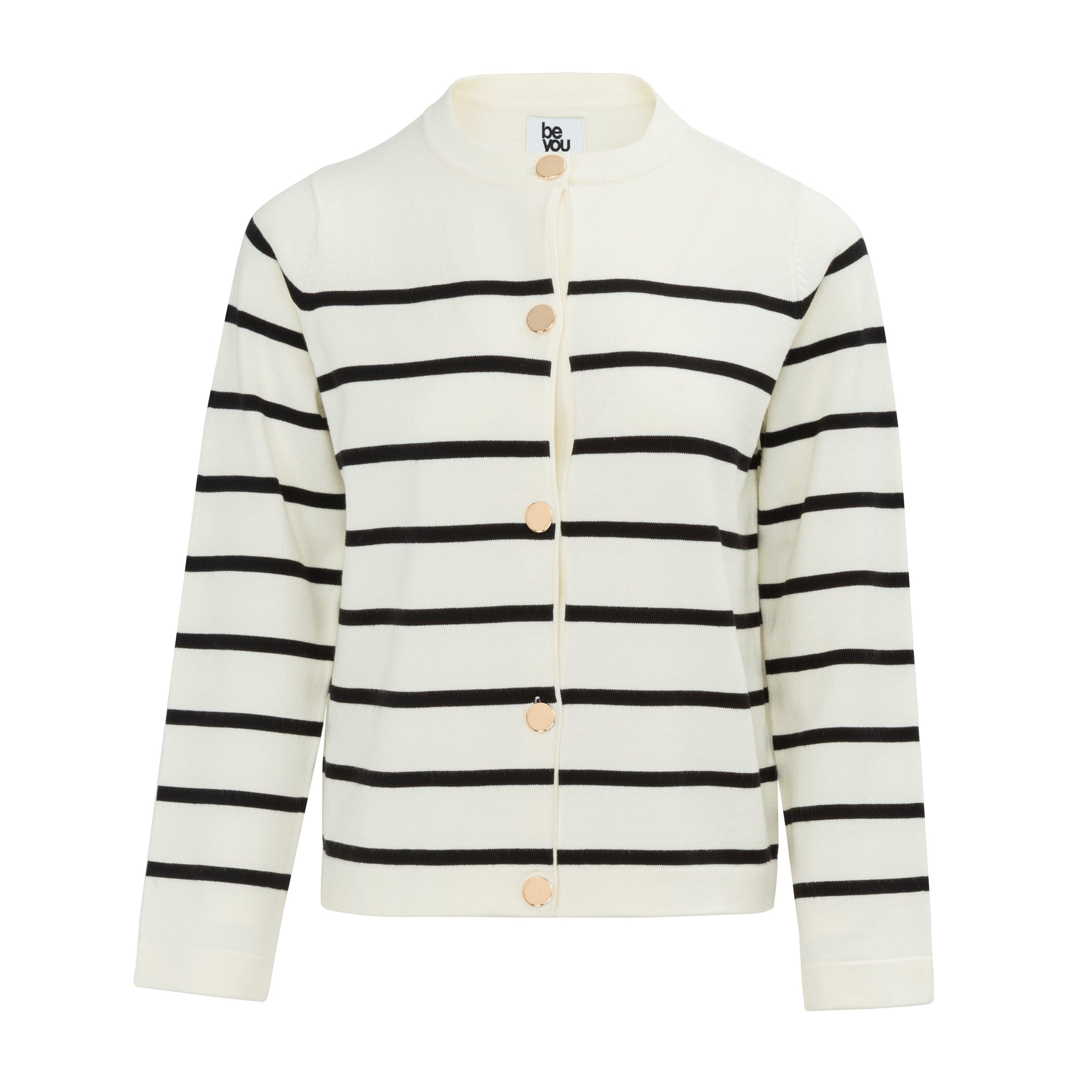 Be You Women Stripe Cardigan
