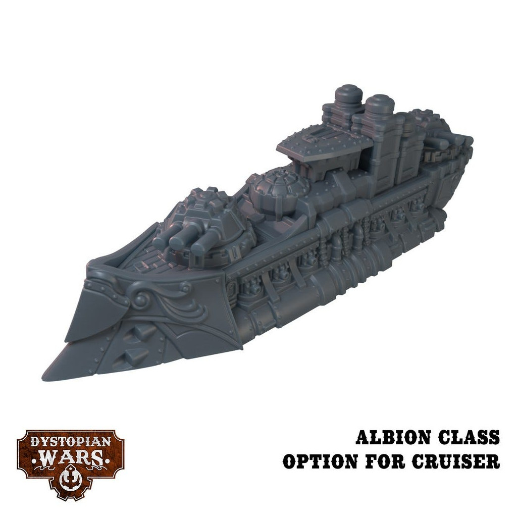 Dystopian Wars: Britannia Battlefleet Set