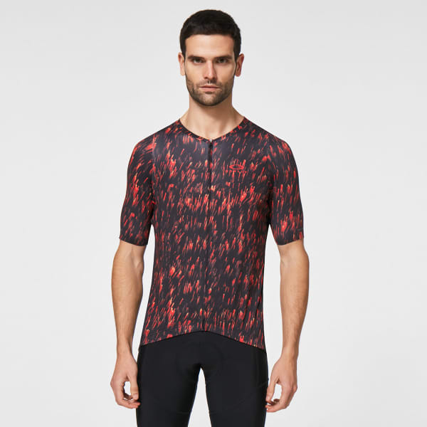 Bons plans textile été OAKLEY ENDURANCE JERSEY 2.0 REDLINE DOTS