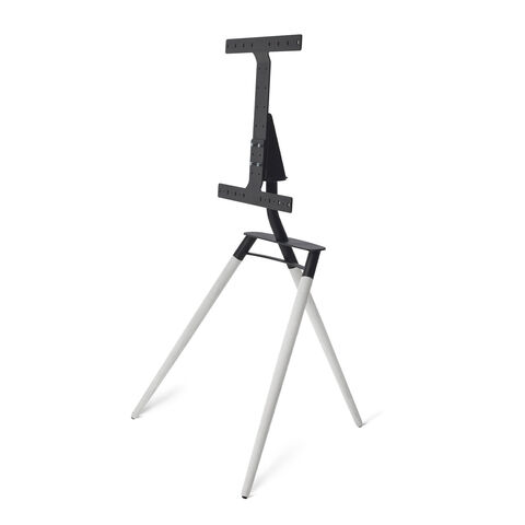Bülow Stand BS19 Black – exclusieve TV-vloerstandaard met drie poten Lacquered Oak