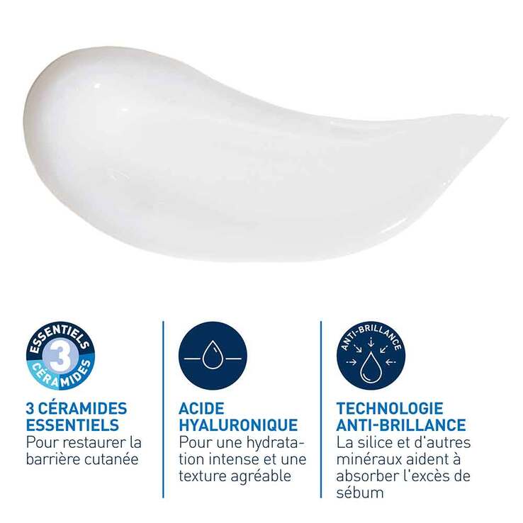Cerave feuchtigkeitsspendende Gel-Creme matt, 52 ml