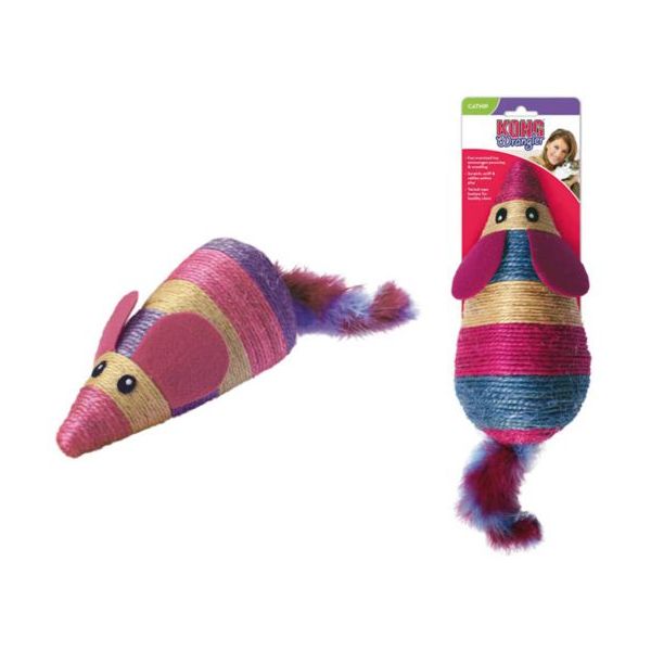 Kong Brinquedo Gato Wrangler Scratch Mouse