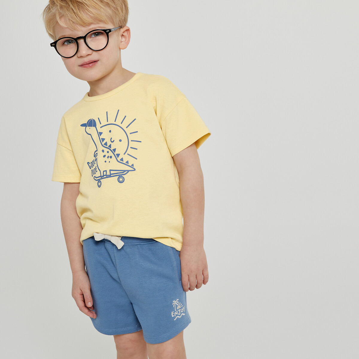 COLEÇÃO LA REDOUTE<br>Conjunto de 3 shorts de lã polar