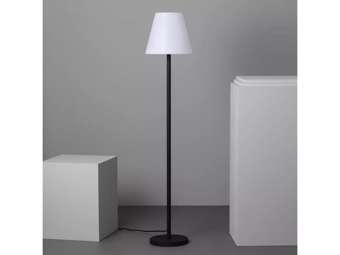 Lampadaire Extérieur Aluminium Maipo Noir