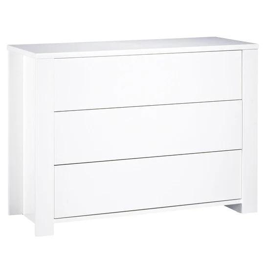 Loft Blanc commode 3 tiroirs   Blanc        de               Sauthon Baby's Sweet Home