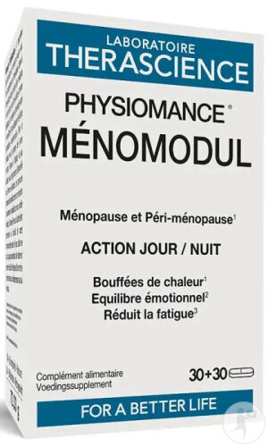 Physiomance Menomodul Complément Alimentaire Phy534 60 Comprimés