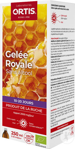 Ortis Gelée Royale Sans Alcool Bio 250ml