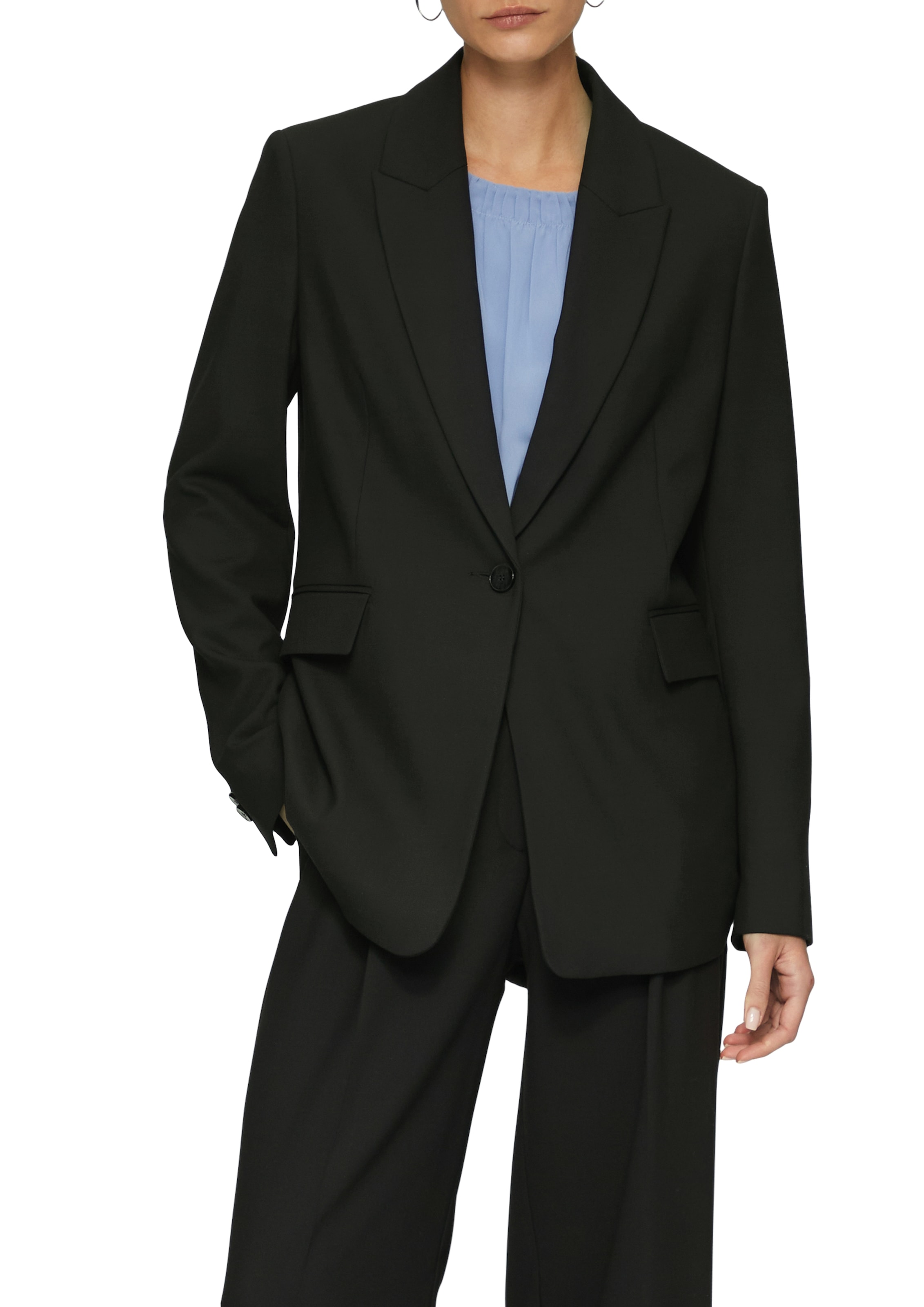 s.Oliver BLACK LABEL Longblazer , im eleganten Look