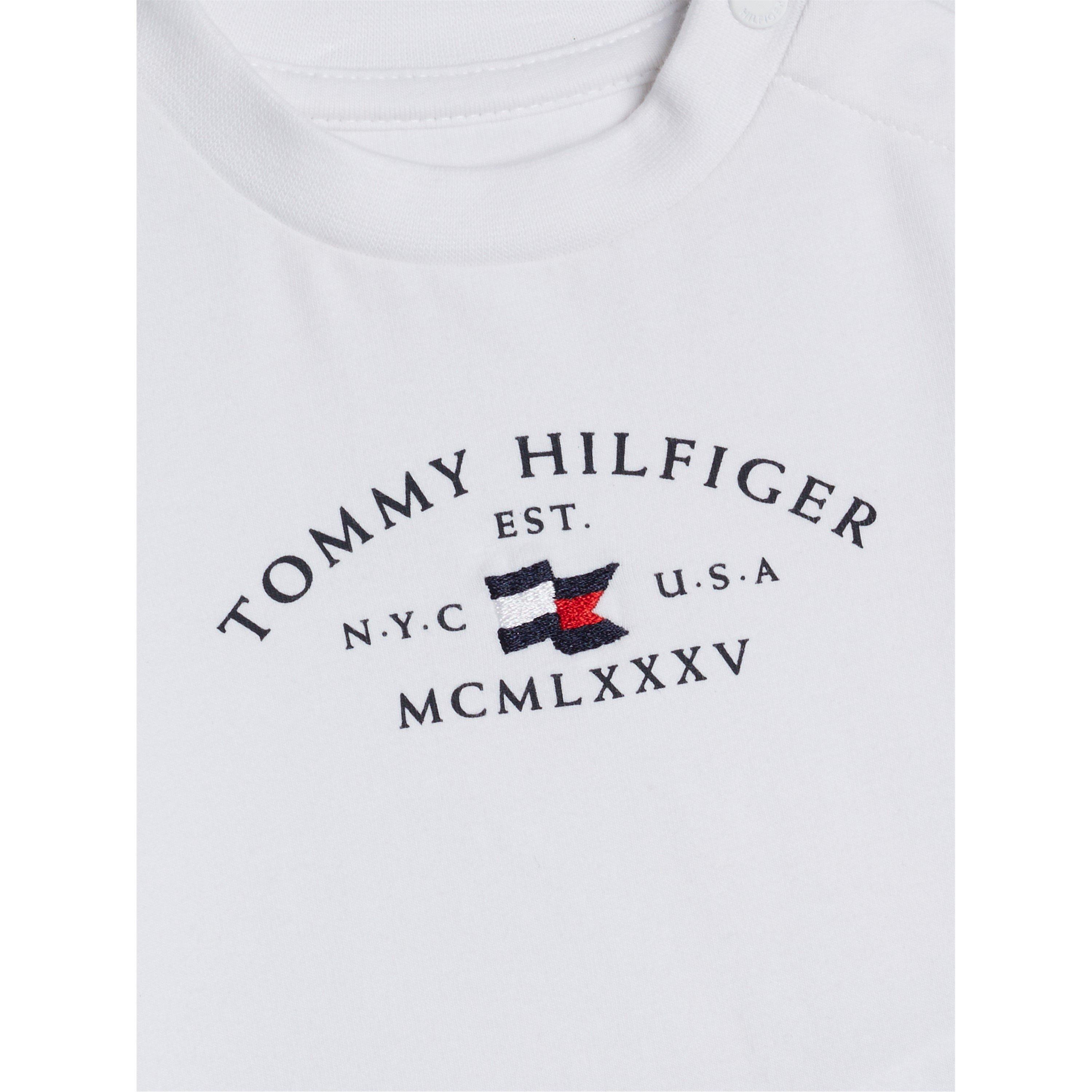 Tommy Hilfiger Essential Long Sleeved Printed T-Shirt Junior