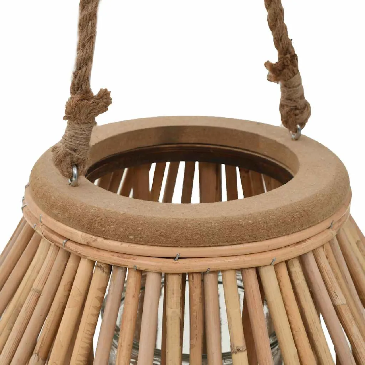 VidaXL Bougeoir Osier - Naturel