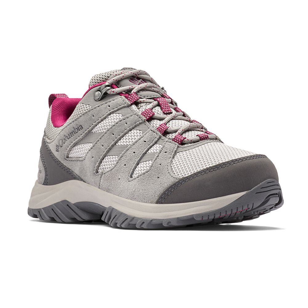 Columbia REDMOND III WP - Chaussures randonné Femme ti titanium/red onion