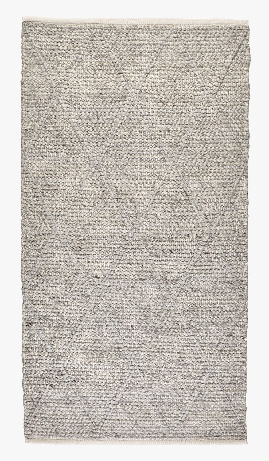 Ullteppe grå - 80x150 cm