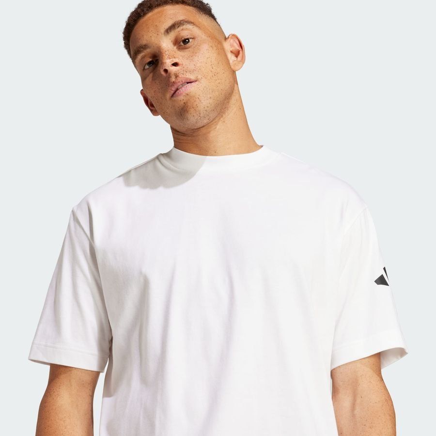 Adidas Essentials Loose Fit 3 Bar Logo Tee