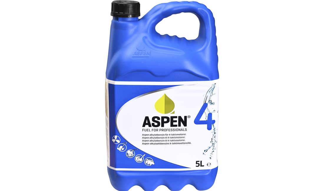 Aspen 4 alkylatbenzin, 4-takt, 5 liter