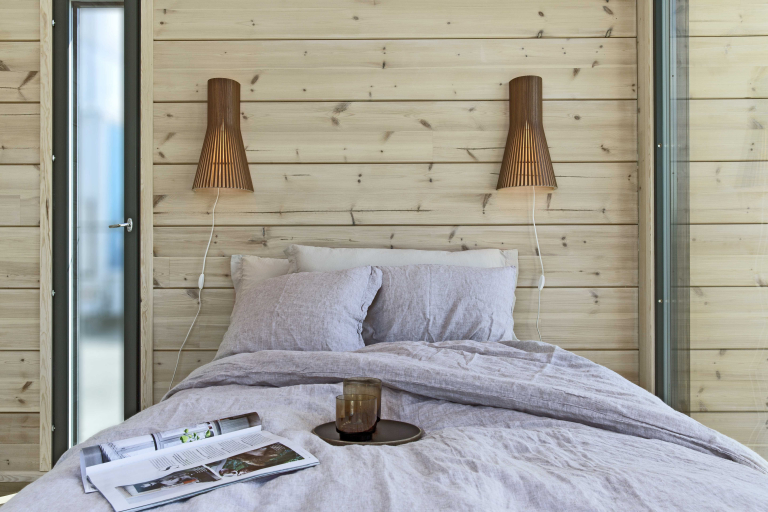 Secto Design Secto 4231 wandlamp met snoer naturel berk