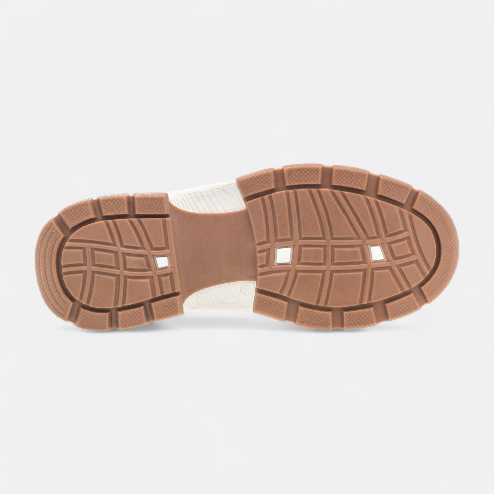 Baskets montantes à talon compensé Femme blanc