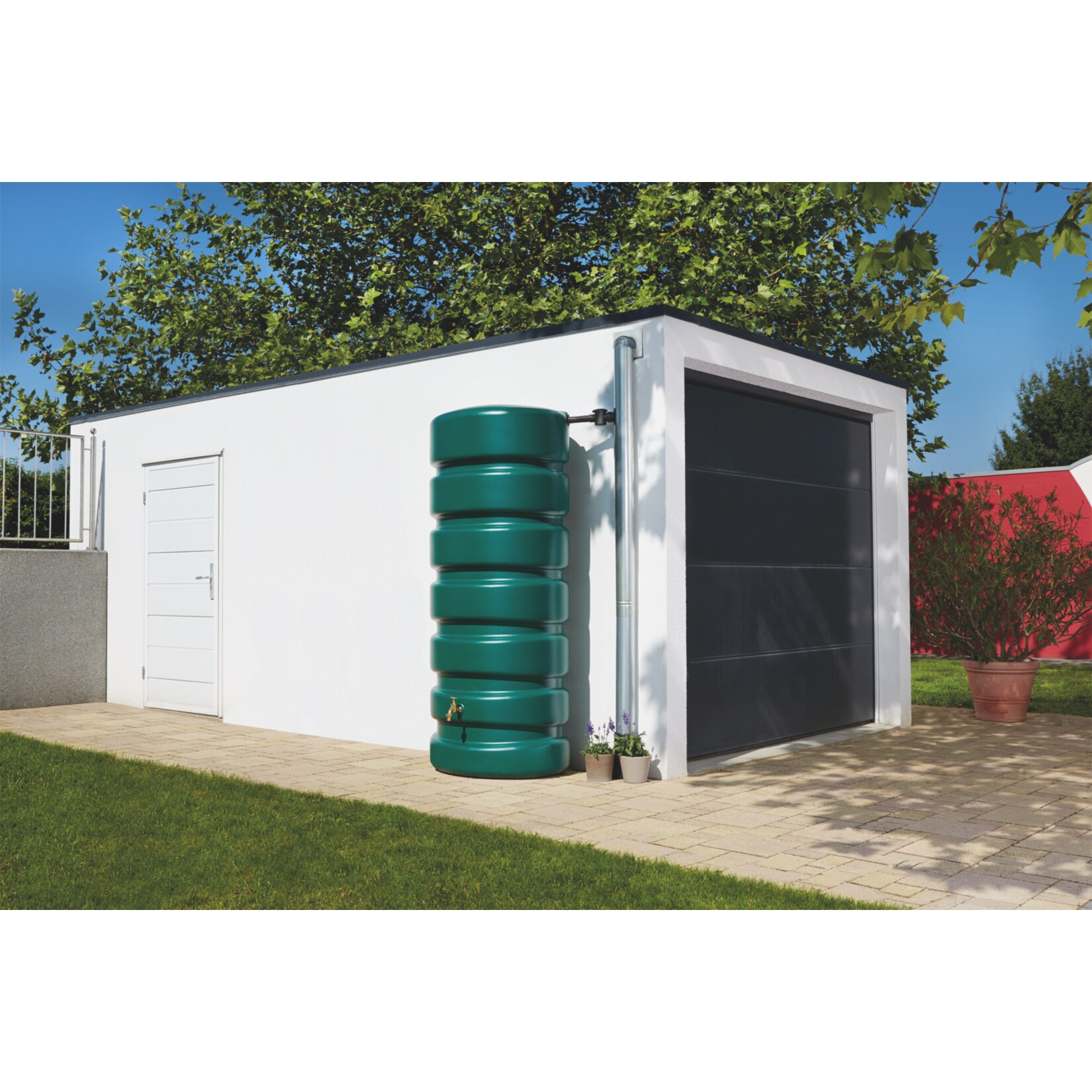 Garantia Classico Gartentank 650 L grün