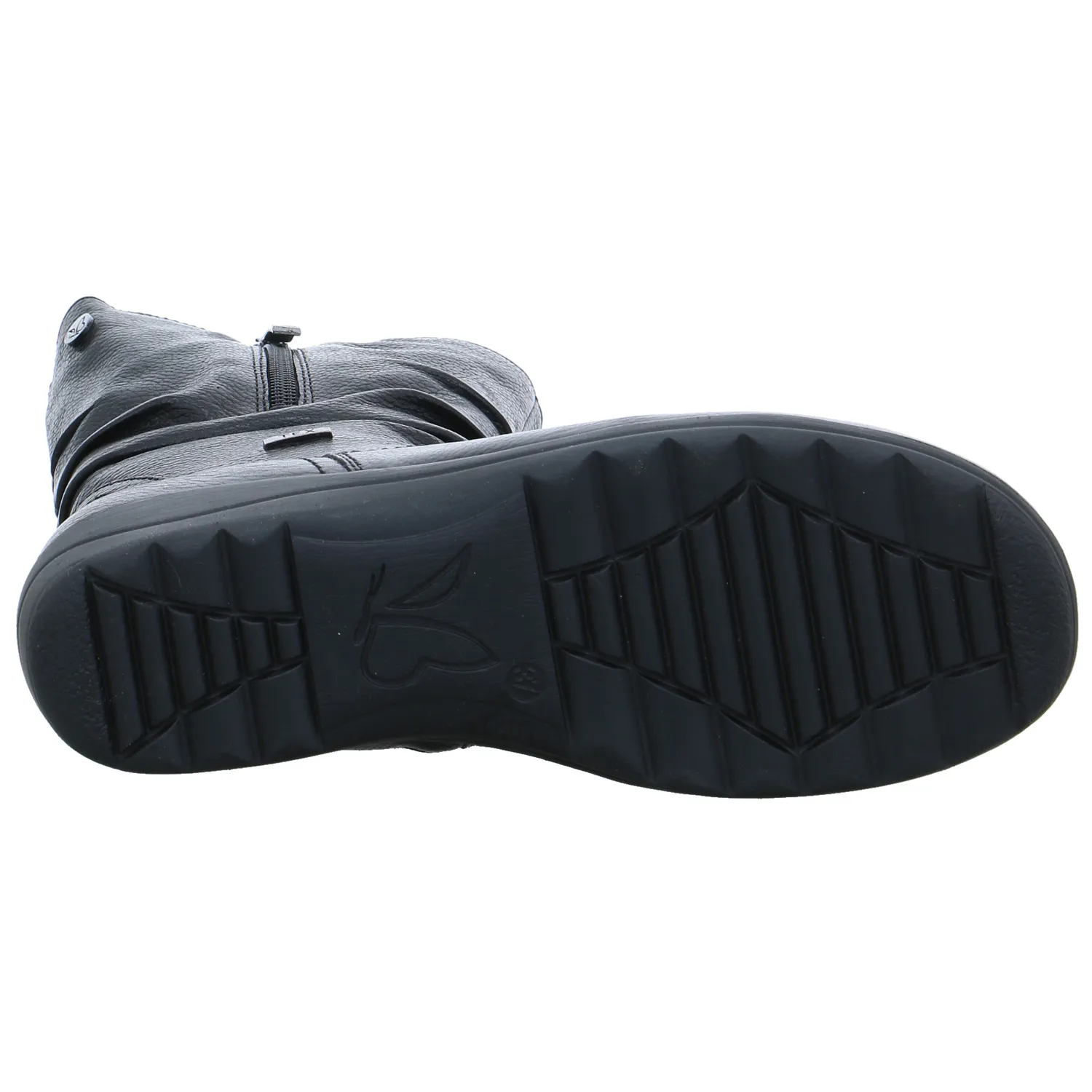 CAPRICE Comfort-Stiefelette Schwarz Leder  mit TEX