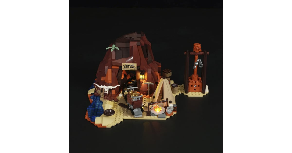 LumibricksThe Old West - Old West Gold Mine Constructiespeelgoed  (F9077)