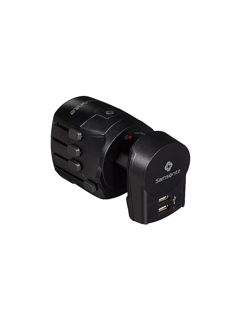 SAMSONITE Weltweiter Adapter 3-Polig  schwarz