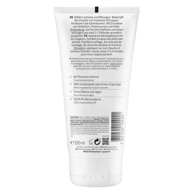 Rausch Anti-Schuppen-Conditioner mit Huflattich, 150 ml