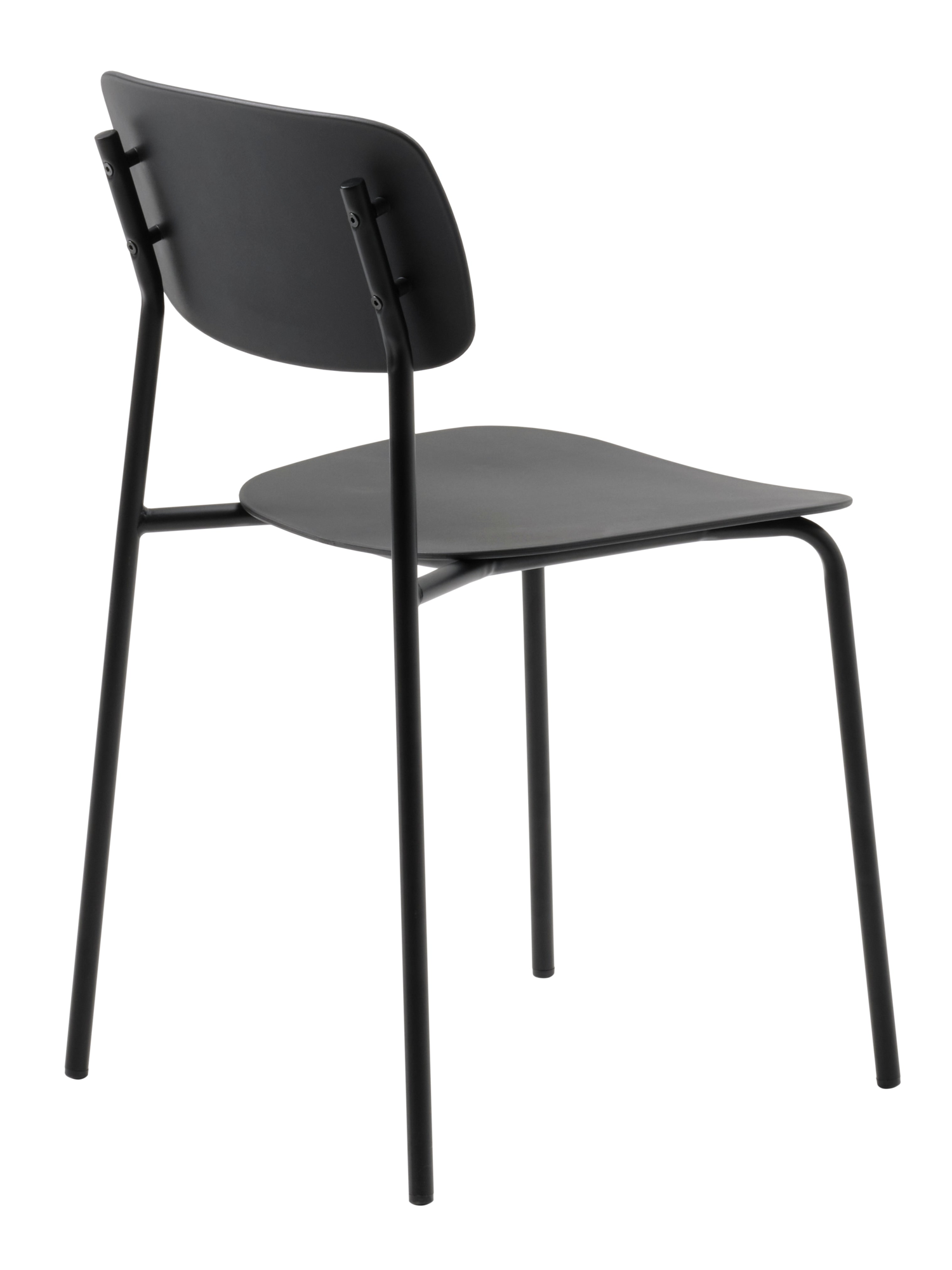 Strom Eetkamerstoel - Set van 4 - Zwart