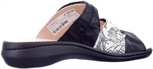 000078-0050 Think zwart combi - maat 40 slipper zwart combi - maat 40 Calandschoen