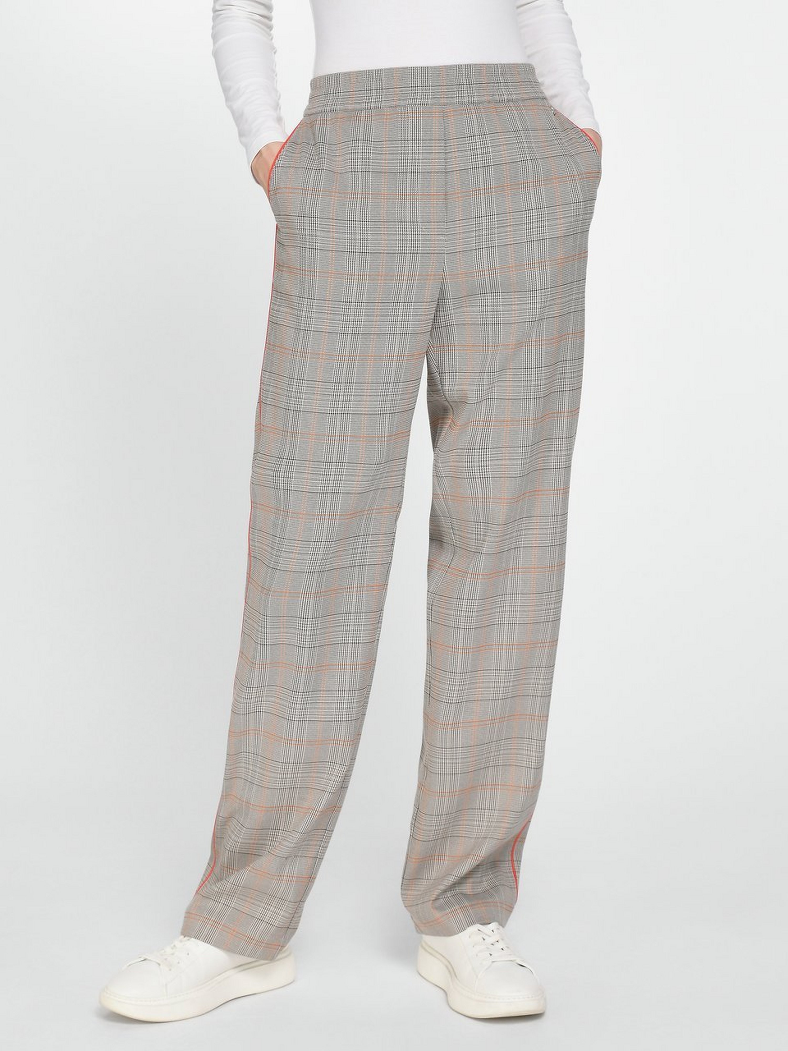 Lange Karo-Hose Model Jil