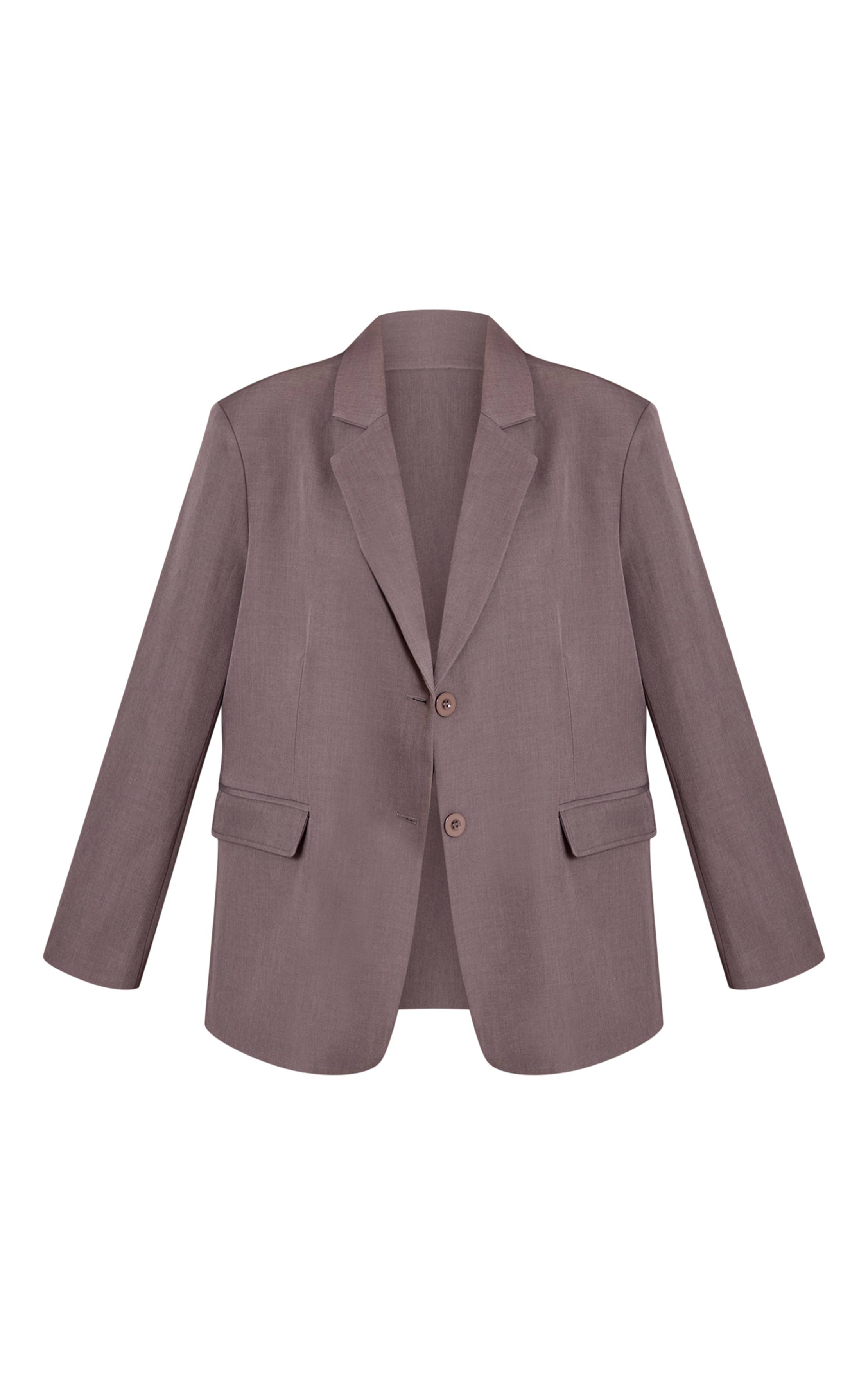 Charbon Blazer Oversize