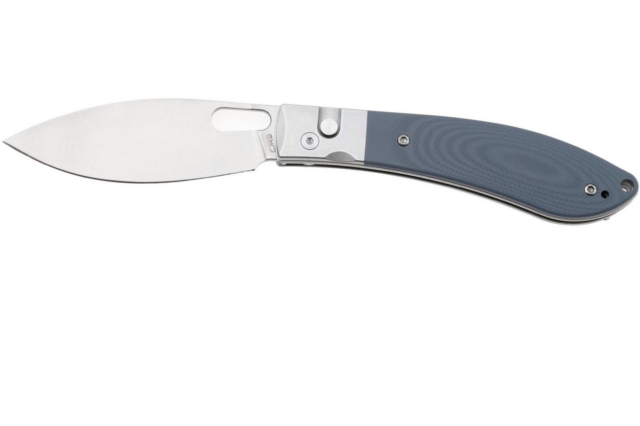CJRB Sasaya J1959-GY Stonewashed AR-RPM9, Gray G10 Steel Bolsters, zakmes