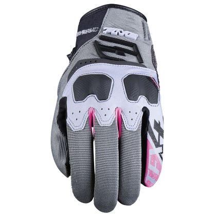 Gants Five TFX4 WATERPROOF WOMAN - Gris / Rose